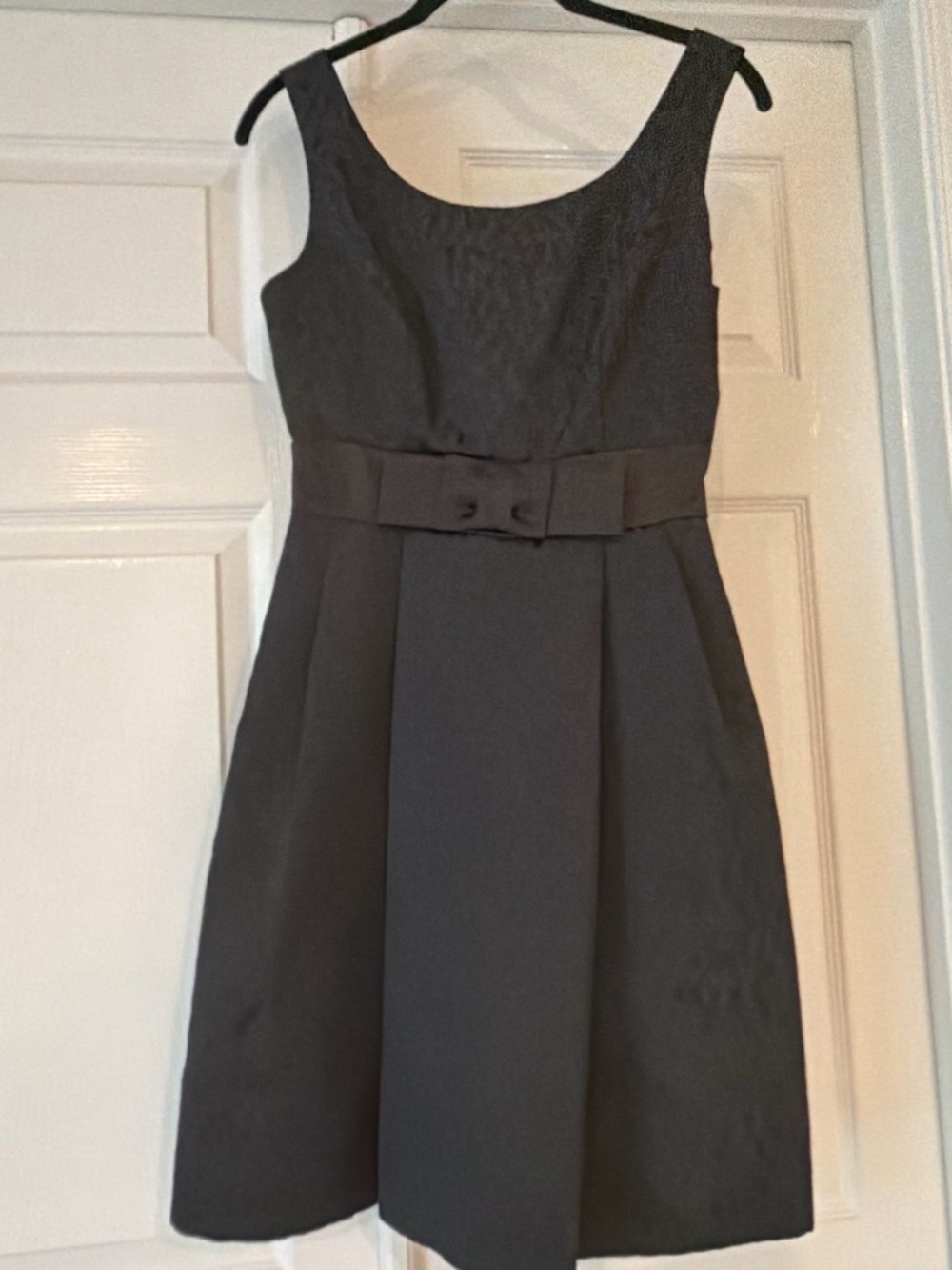 Max & Cleo Black Sleeveless Formal Fit-and-Flare Dress